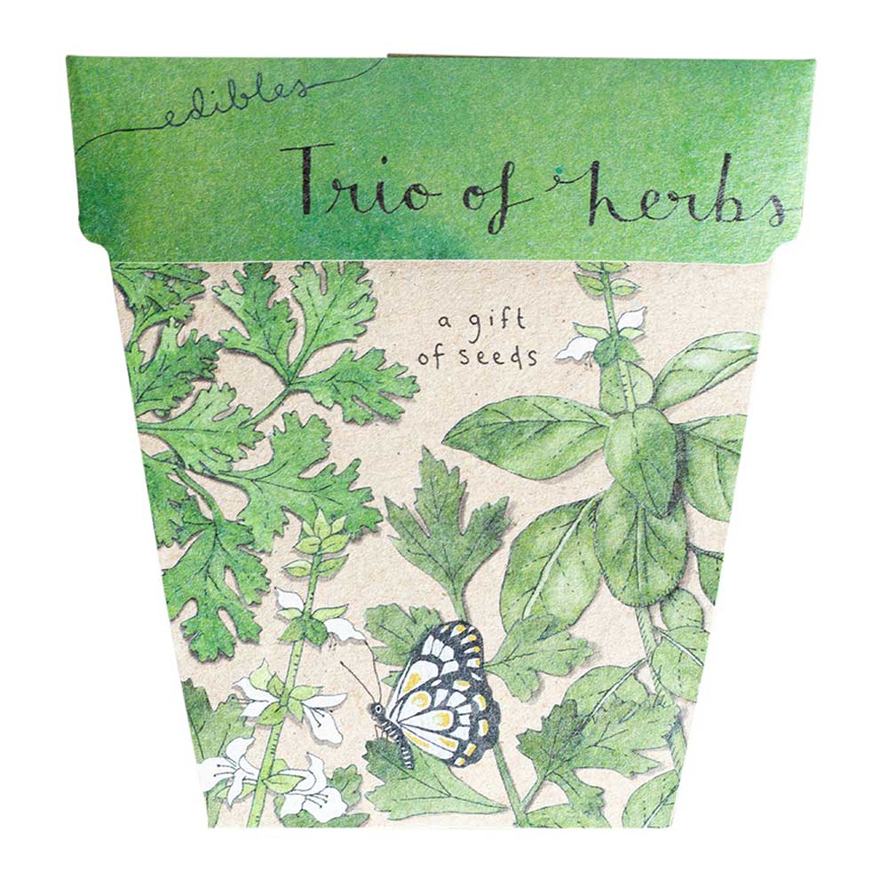 Trio of Herbs Seed Card